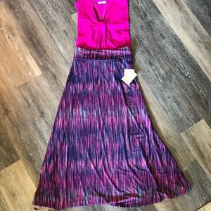 LuLaRoe Maxi Skirt 3XL